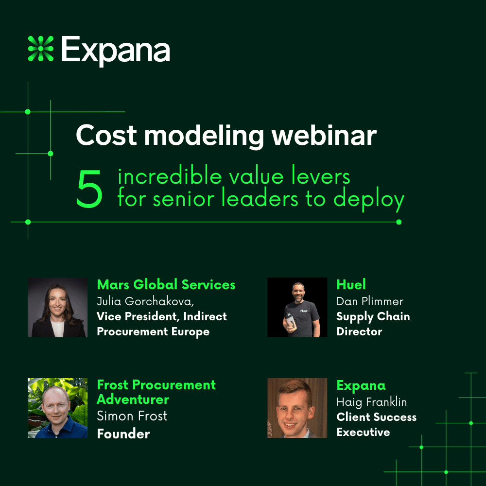 Cost Modeling Webinar Graphic